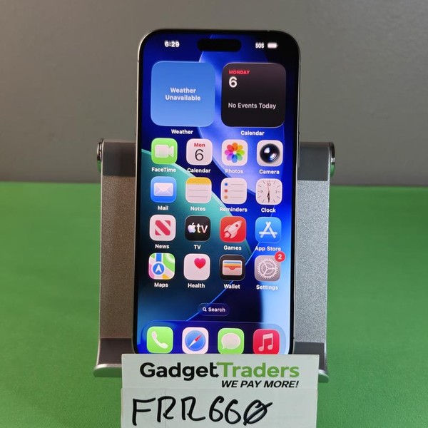 Apple iPhone 15 Pro Max - Unlocked, 256 GB, Natural, A2849