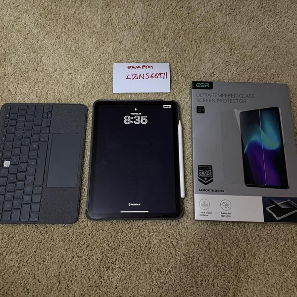 Apple iPad Air 4th Gen - Unlocked, 256 GB, Gray, A2324