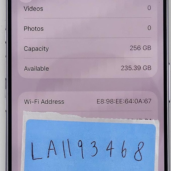 Apple iPhone 17 - Unlocked, 256 GB, Lavender, A3258