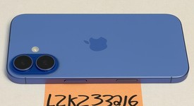 Good
													Apple iPhone 16 - AT&T, Ultramarine, 128 GB, A3081, photo 2 of 8