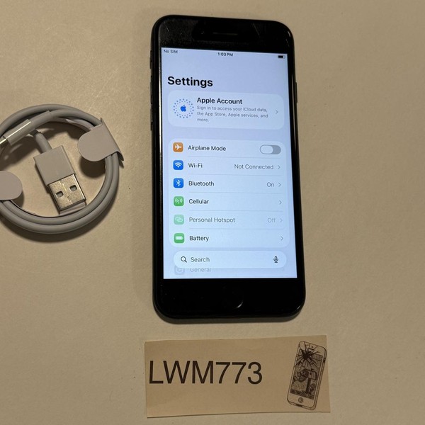 Apple iPhone SE 3rd Gen 2022 - Unlocked, 64 GB, Midnight, A2595