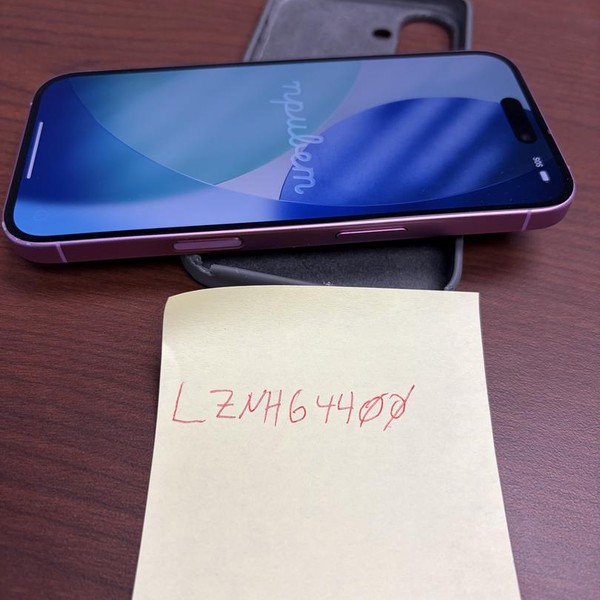 Apple iPhone 16 - Unlocked, 256 GB, Pink, A3081