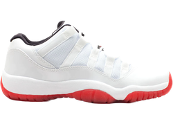 Jordan 11 Retro Low White Varsity Red (GS) for sale