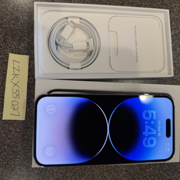 Apple iPhone 14 Pro - Unlocked, 256 GB, Silver, A2650