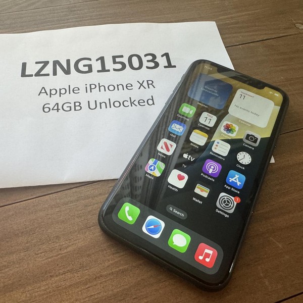 Apple iPhone Xr - Unlocked, 64 GB, Black, A1984