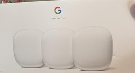 Good
													Google Nest Wifi Pro 6e Mesh Router - Snow, 3-Pack, photo 3 of 8