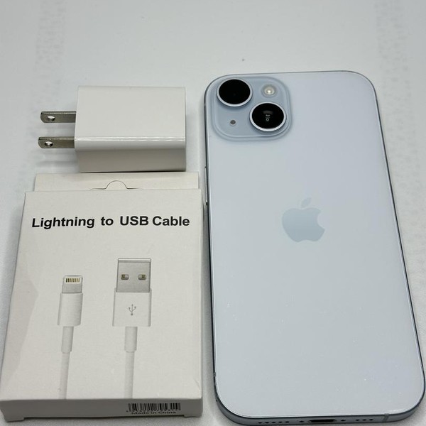 Apple iPhone 15 - Unlocked, 128 GB, Blue, A2846