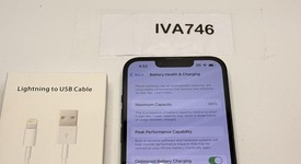 Good
													Apple iPhone 13 - Unlocked, Midnight, 128 GB, A2482, photo 1 of 5