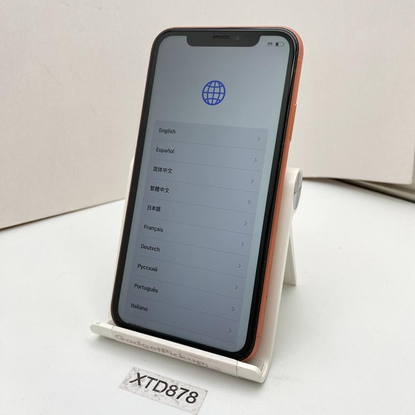 Apple iPhone Xr - Unlocked, 64 GB, Coral, A1984