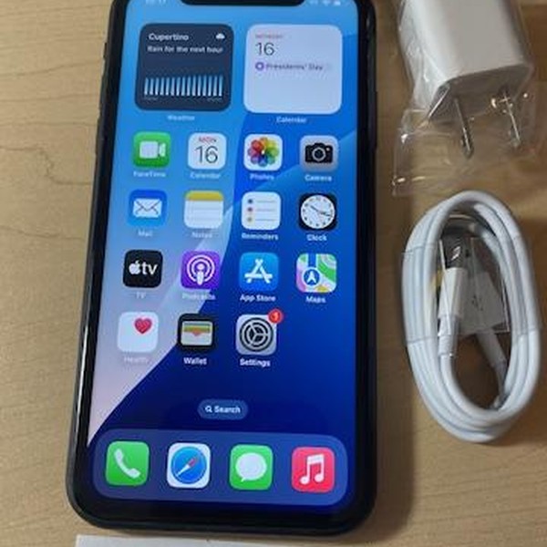 Apple iPhone Xr - Unlocked, 64 GB, Black, A1984