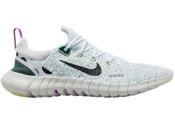 Nike Free Run 5.0 White Light Silver for sale