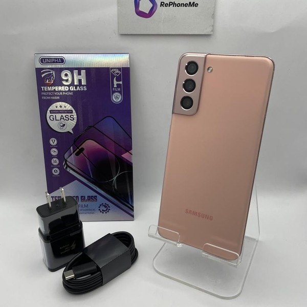 Samsung Galaxy S21 5G - Unlocked, 128 GB, Pink, 8 GB, SM-G991U1