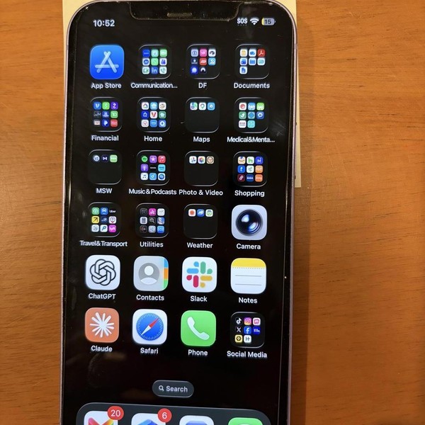 Apple iPhone 12 - Unlocked, 128 GB, Purple, A2172