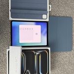 Mint Apple iPad Pro 11 inch (M4) 2024 - Wi-Fi, 512 GB, Black, 8 GB, A2836, Standard Glass