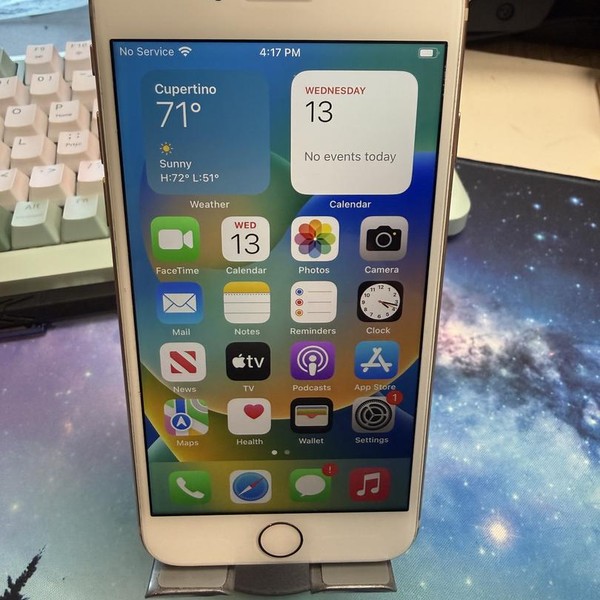 Apple iPhone 8 - Unlocked, 64 GB, Gold, A1863