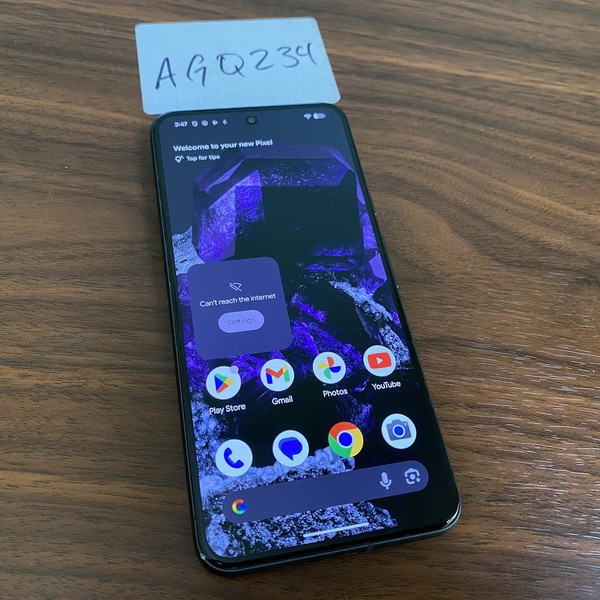 Google Pixel 8 - Unlocked, 128 GB, Obsidian, 8 GB, G9BQD, Sub-6 5G