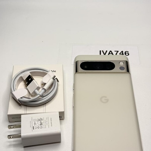 Google Pixel 8 Pro - Unlocked, 128 GB, Porcelain, 12 GB, G1MNW, mmWave 5G
