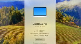 Fair
													MacBook Pro 2020 - 13" - Apple M1, Silver, 256 GB, 16 GB, photo 2 of 15