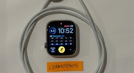 Good
													Apple Watch Series 7 45mm - Unlocked, Silver, A2477 - Cellular, Stainless, photo 1 of 4