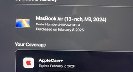 Good
													MacBook Air 2024 (M3) - 13" - Apple M3, Midnight, 256 GB, 16 GB, 8-core GPU, photo 3 of 10