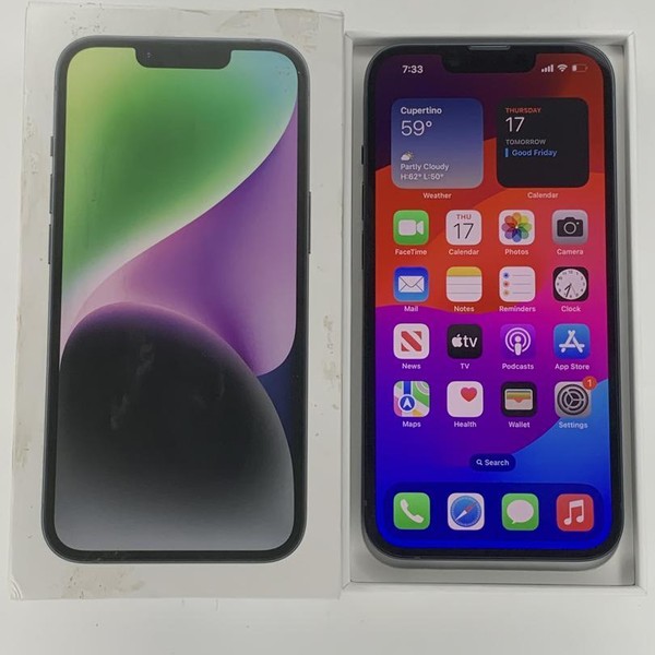 Apple iPhone 14 - T-Mobile, 128 GB, Midnight, A2649
