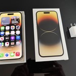 Good Apple iPhone 14 Pro - Unlocked, 256 GB, Gold, A2650