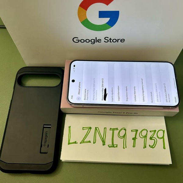 Google Pixel 9 Pro XL - Unlocked, 256 GB, Rose, 16 GB, GGX8B