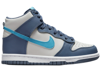 Nike Dunk High Light Bone Diffused Blue (GS) for sale