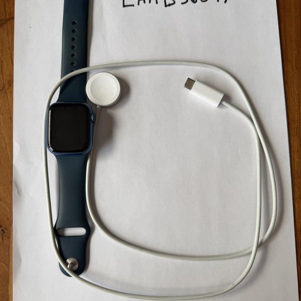 Apple Watch Series 7 41mm - Blue, A2473 - GPS, Aluminum