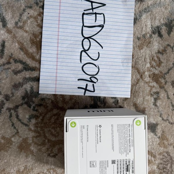 Mac Mini 2024 - 256 GB, 16 GB, Apple M4