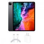 Good Apple iPad Pro 12.9 inch 4th Gen 2020 - Wi-Fi, 512 GB, Gray, A2229