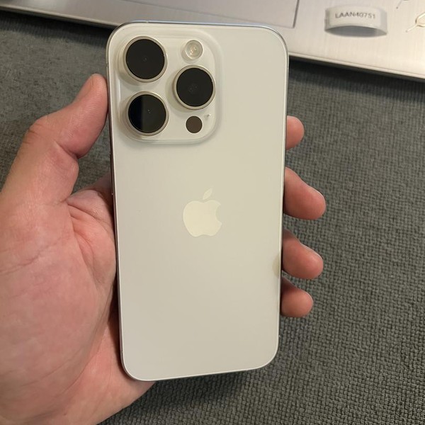 Apple iPhone 15 Pro - Unlocked, 128 GB, White, A2848