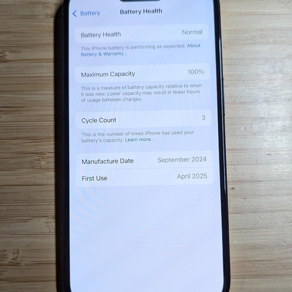 Apple iPhone 16 - AT&T, 128 GB, Black, A3081