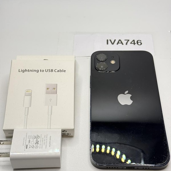 Apple iPhone 12 - Unlocked, 128 GB, Black, A2172