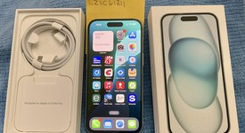 Mint
													Apple iPhone 15 - Verizon, Blue, 128 GB, A2846, photo 1 of 13
