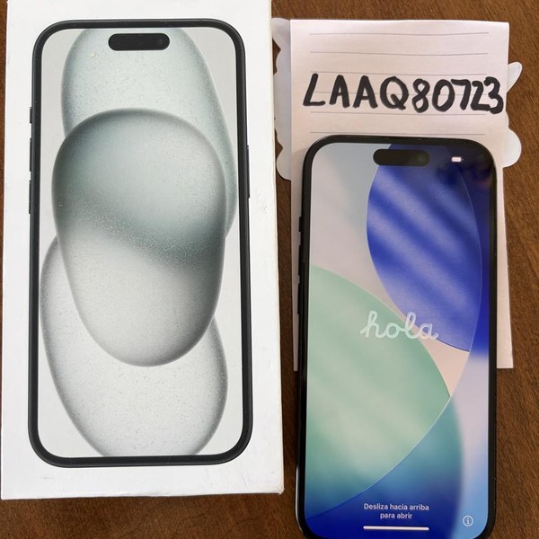 Apple iPhone 15 - Unlocked, 128 GB, Black, A2846