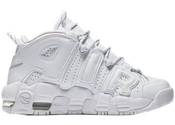 Nike Air More Uptempo Triple White (2017) (GS) for sale