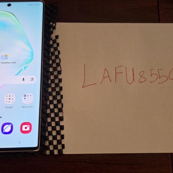 Samsung Galaxy Note 10 Plus - AT&T, 256 GB, Aura Glow, 12 GB, SM-N975U