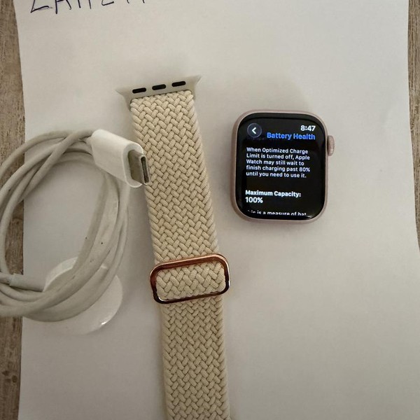 Apple Watch Series 9 41mm - Pink, A2978 - GPS, Aluminum