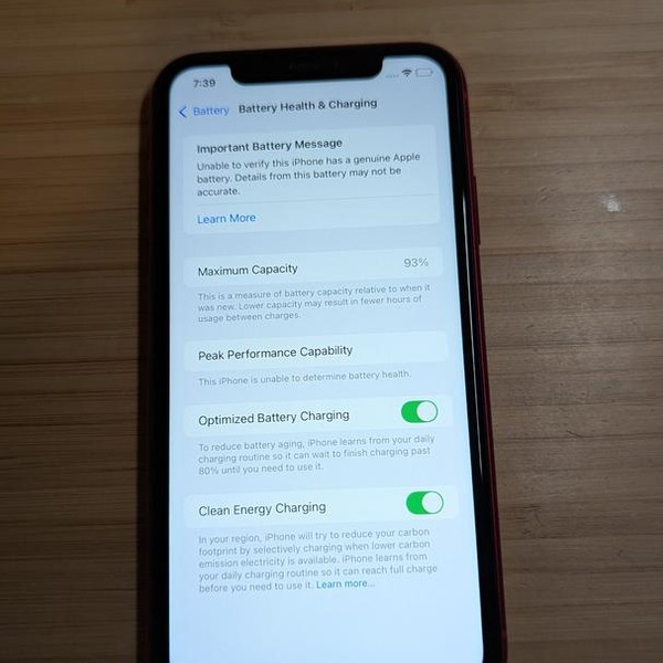 Apple iPhone 11 - Unlocked, 128 GB, Red, A2111