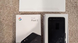 Good
													Google Pixel 2 - Unlocked, Black, 64 GB, Google Edition, photo 1 of 6