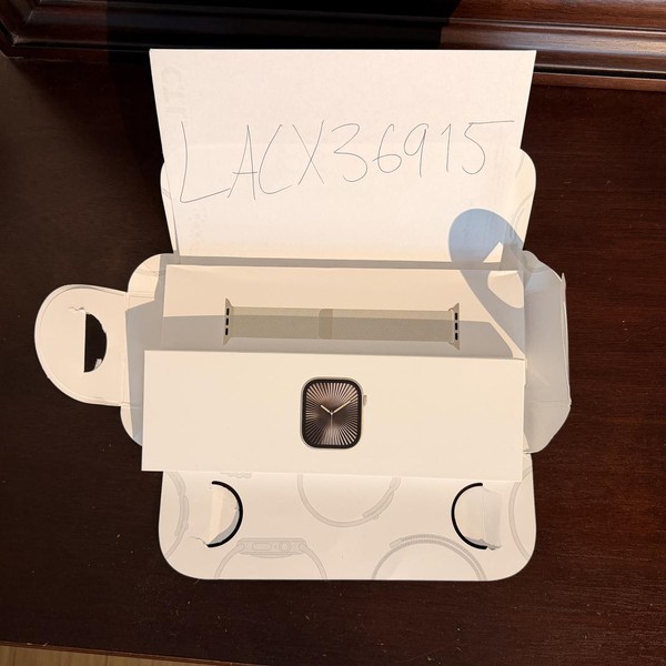 Apple Watch Series 10 46mm - Unlocked, Natural, A3003 - Cellular, Titanium