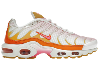 Nike Air Max Plus White Orange Pink (Women's) for sale