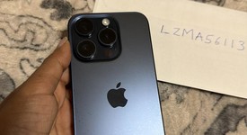 Good
													Apple iPhone 15 Pro - Unlocked, Blue, 256 GB, A2848, photo 4 of 8