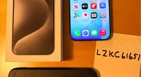Mint
													Apple iPhone 15 Pro - Unlocked, White, 128 GB, A2848, photo 1 of 11