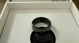 Mint
													Oura Ring Gen 3 - Black, Size 8, Horizon, photo 1 of 5