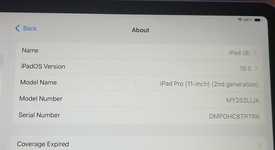 Mint
													Apple iPad Pro 11" 2nd Gen 2020 - Wi-Fi, Silver, 128 GB, A2228, photo 3 of 10