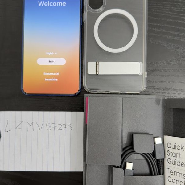 Samsung Galaxy S25 Plus - T-Mobile, 256 GB, Navy Blue, 12 GB, SM-S936U