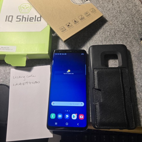 Samsung Galaxy S9 - AT&T, 64 GB, Blue, SM-G960U
