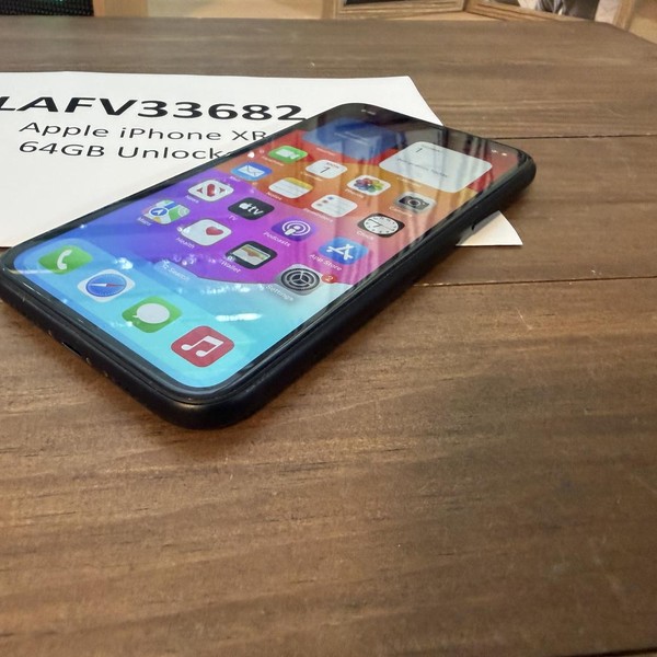 Apple iPhone Xr - Unlocked, 64 GB, Black, A1984